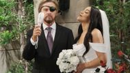 Stephen Nichols and Elia Cantu behind the scenes at Jada's wedding | Image Source: JPI Studios